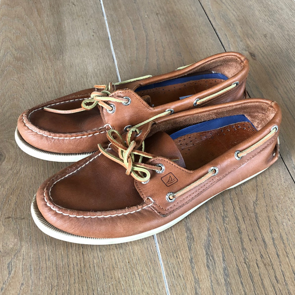 Sperry Other - Sperry 9.5 Brown Leather Boat Shoe Slip On Loafer